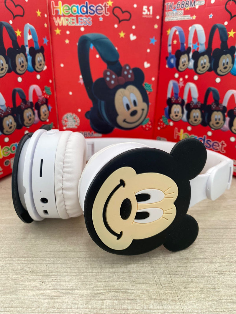 Diadema Bluetooth Minnie y Mickey