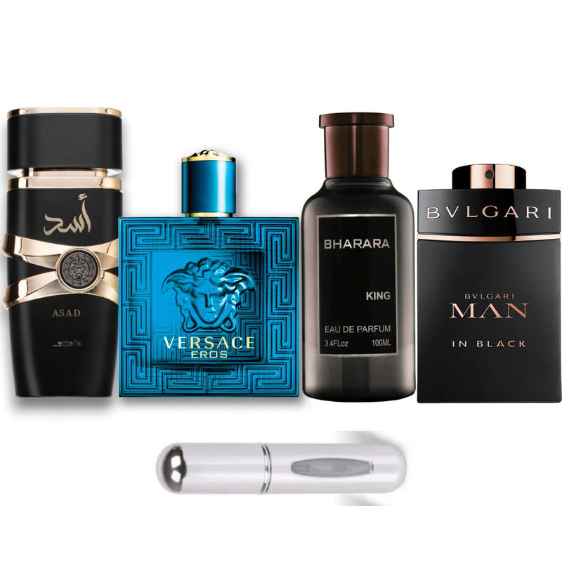 ASAD+EROS+BHARARA+BVLGARIBLACK+PERFUMERO