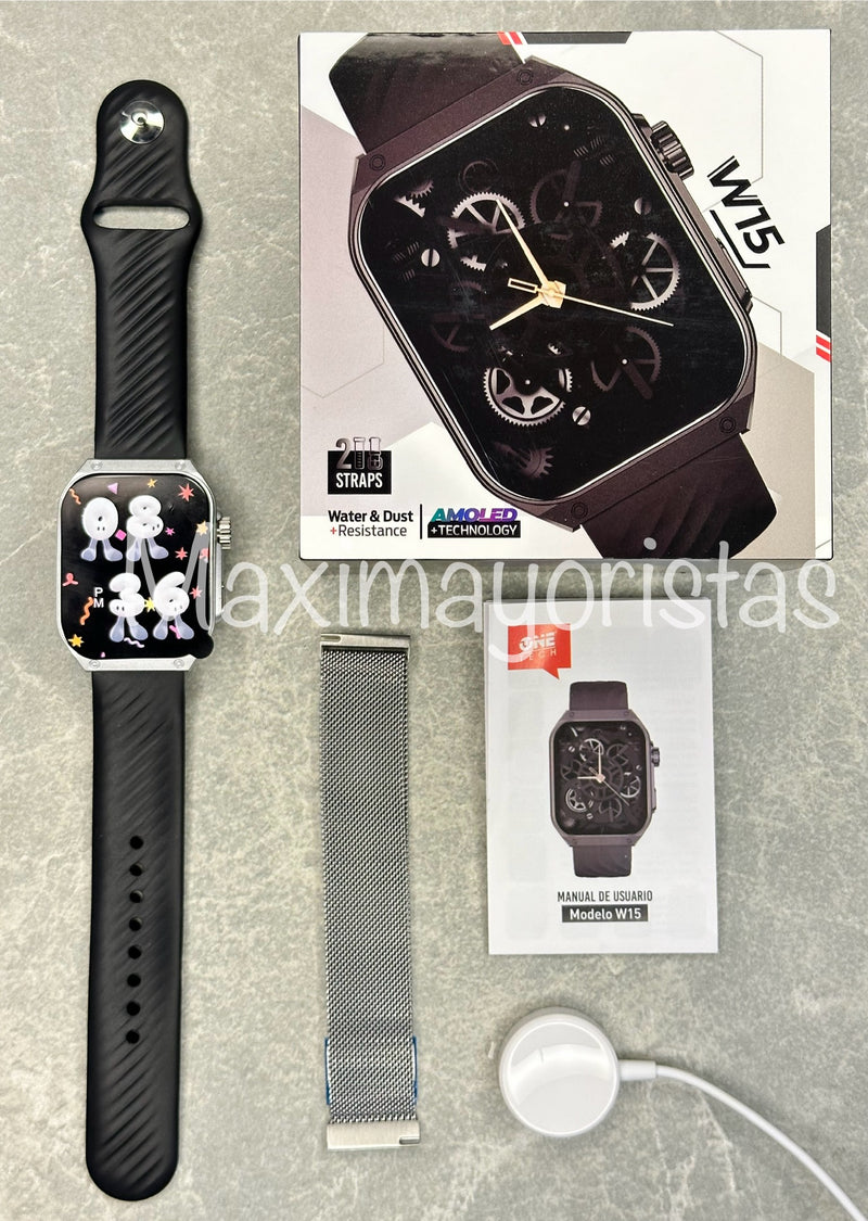 Reloj smartwatch ONETECH W15 sumergible