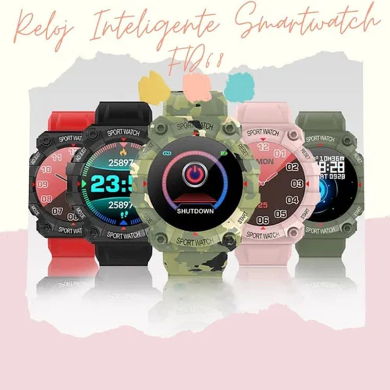 Combo x2 Reloj Inteligente FD68